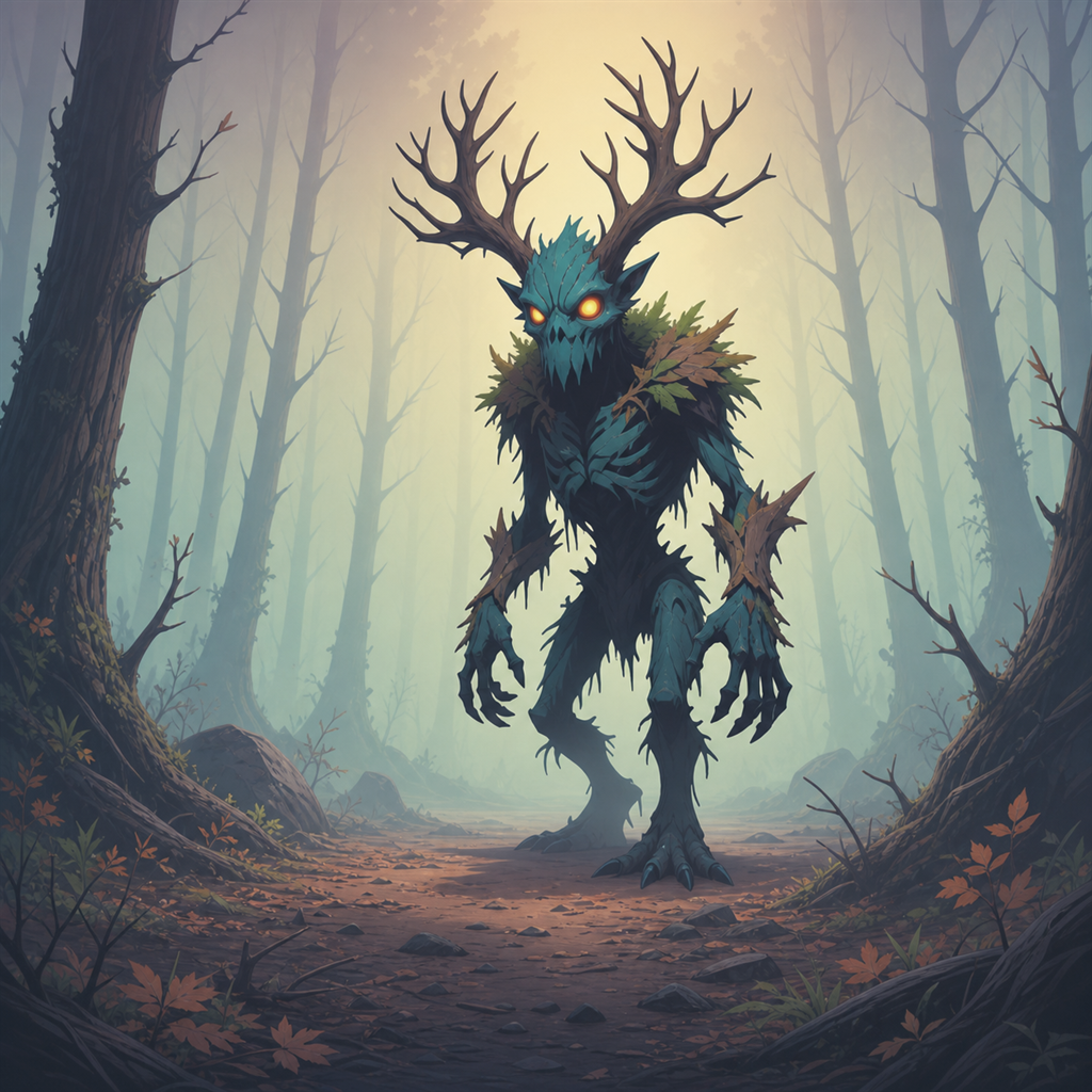 The Withered King, an Among Demons world boss
