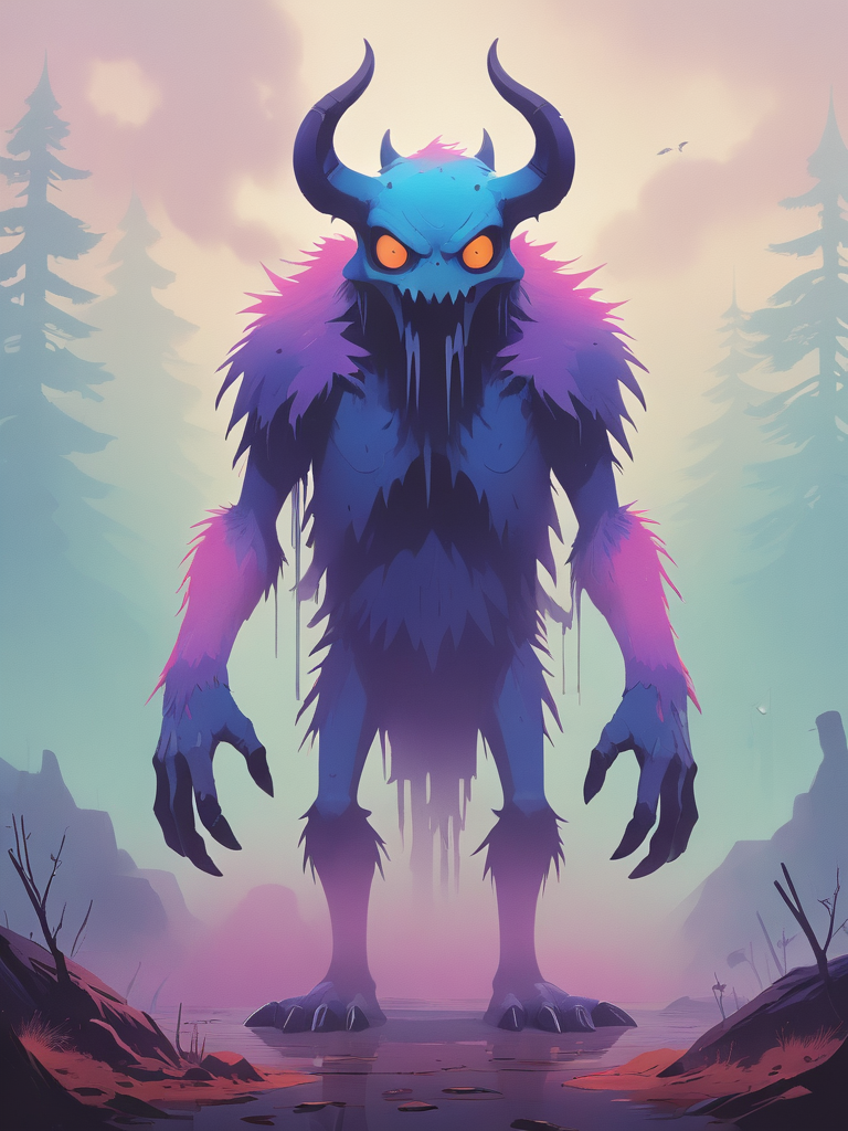 Uncommon Baobaw, a striker demon for the Among Demons browser RPG