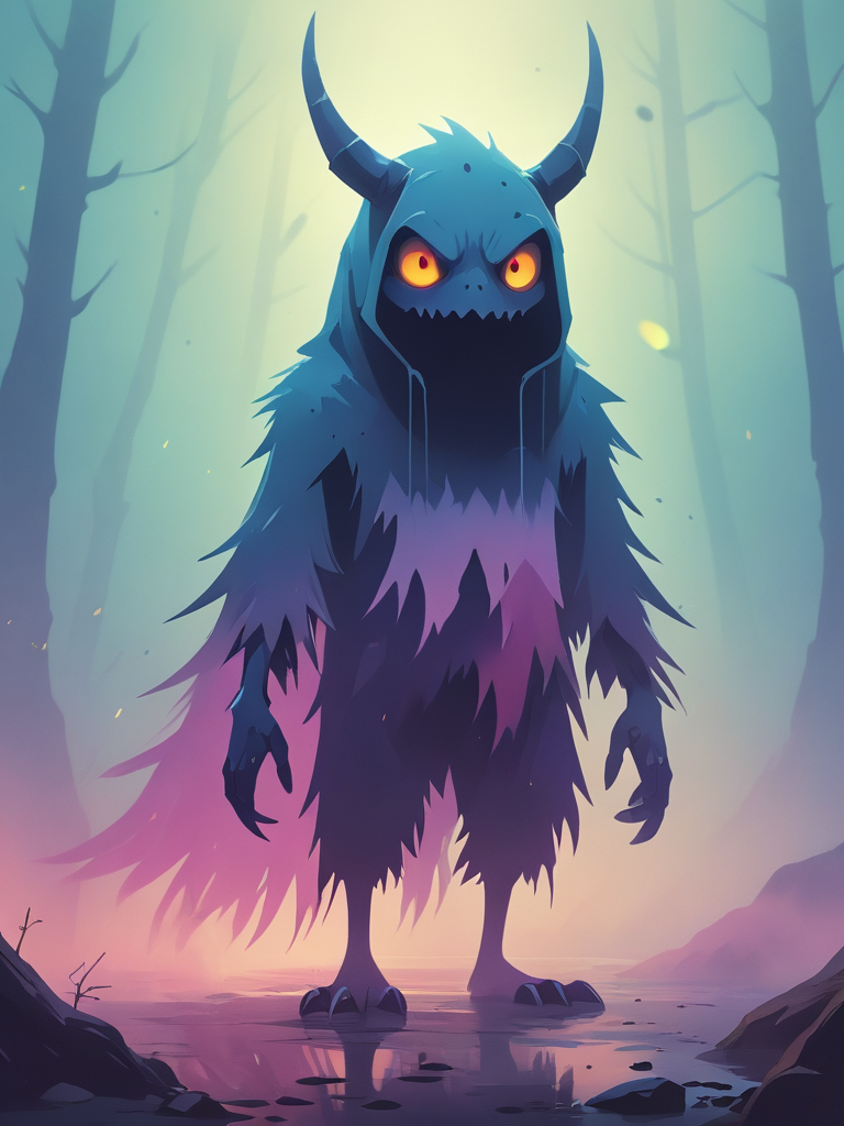 Mythic Boof Nitza, a fighter demon for the Among Demons browser RPG