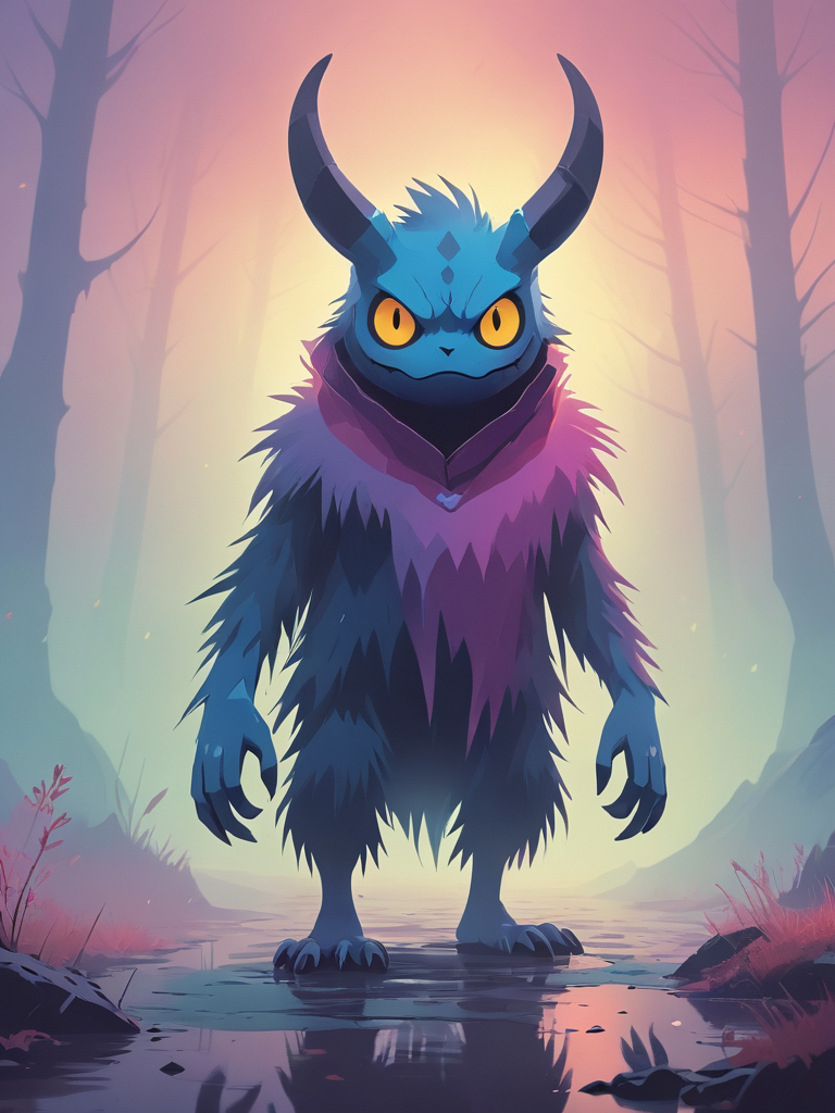 Uncommon Boof Nitza, a fighter demon for the Among Demons browser RPG
