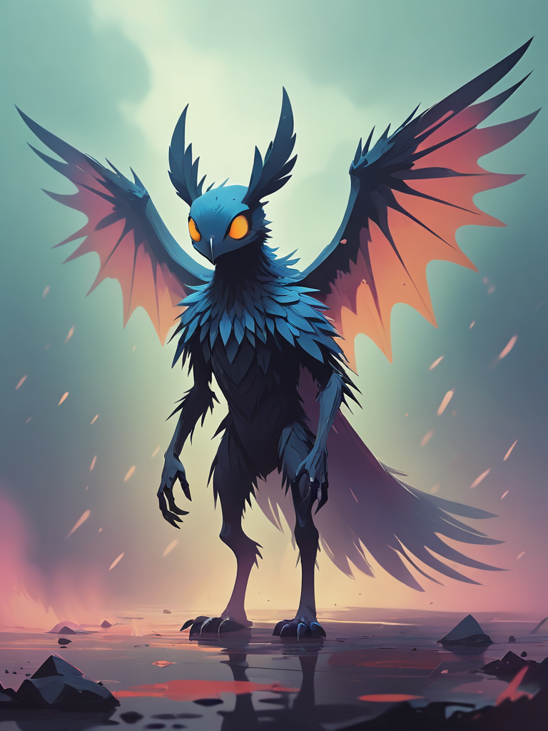 Rare Goh Loomb, a assassin demon for the Among Demons browser RPG