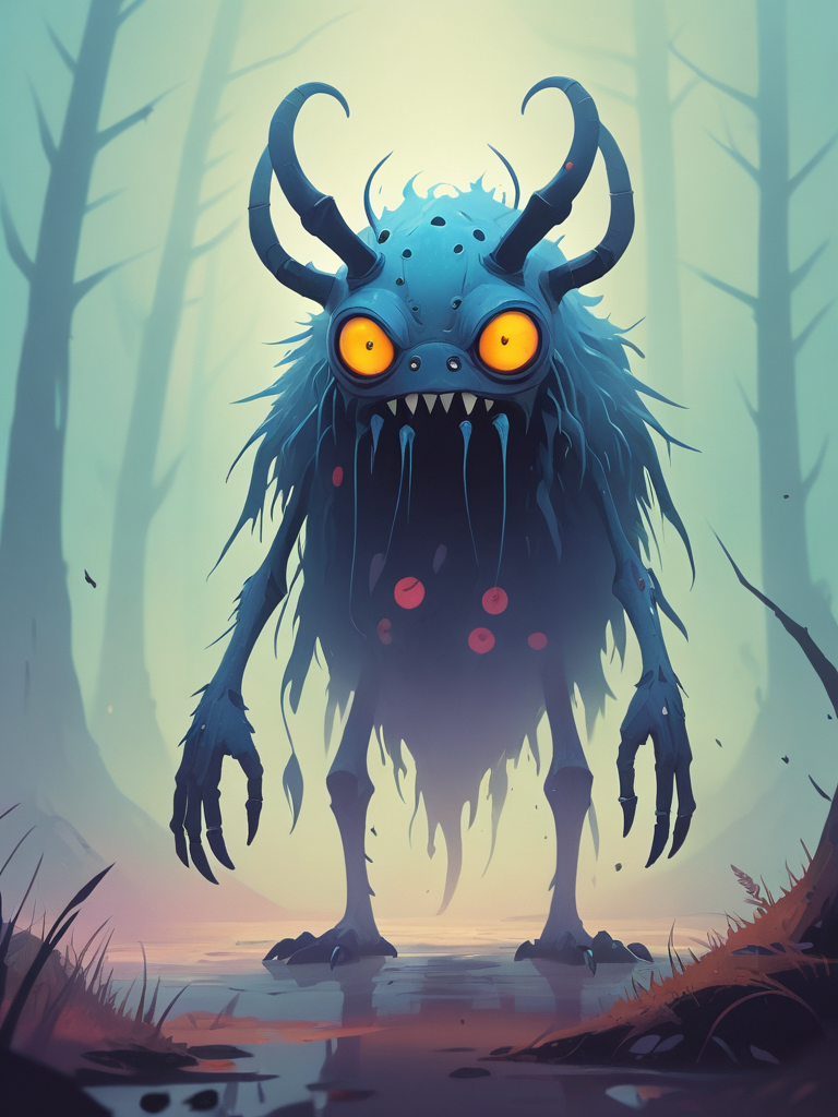 Legendary Gon G'ah, a sniper demon for the Among Demons browser RPG