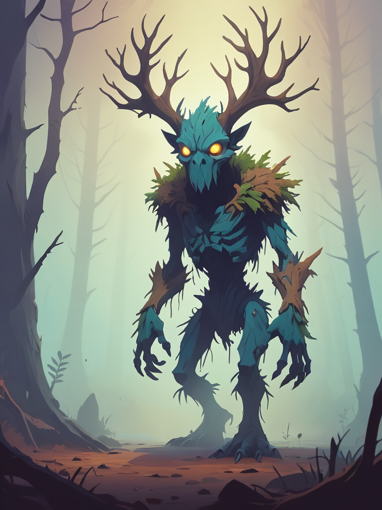 Mythic Ko Pak, a thorns demon for the Among Demons browser RPG