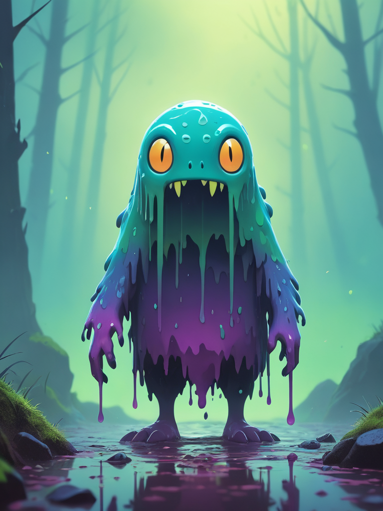Common Ma'Zga, a poison demon for the Among Demons browser RPG
