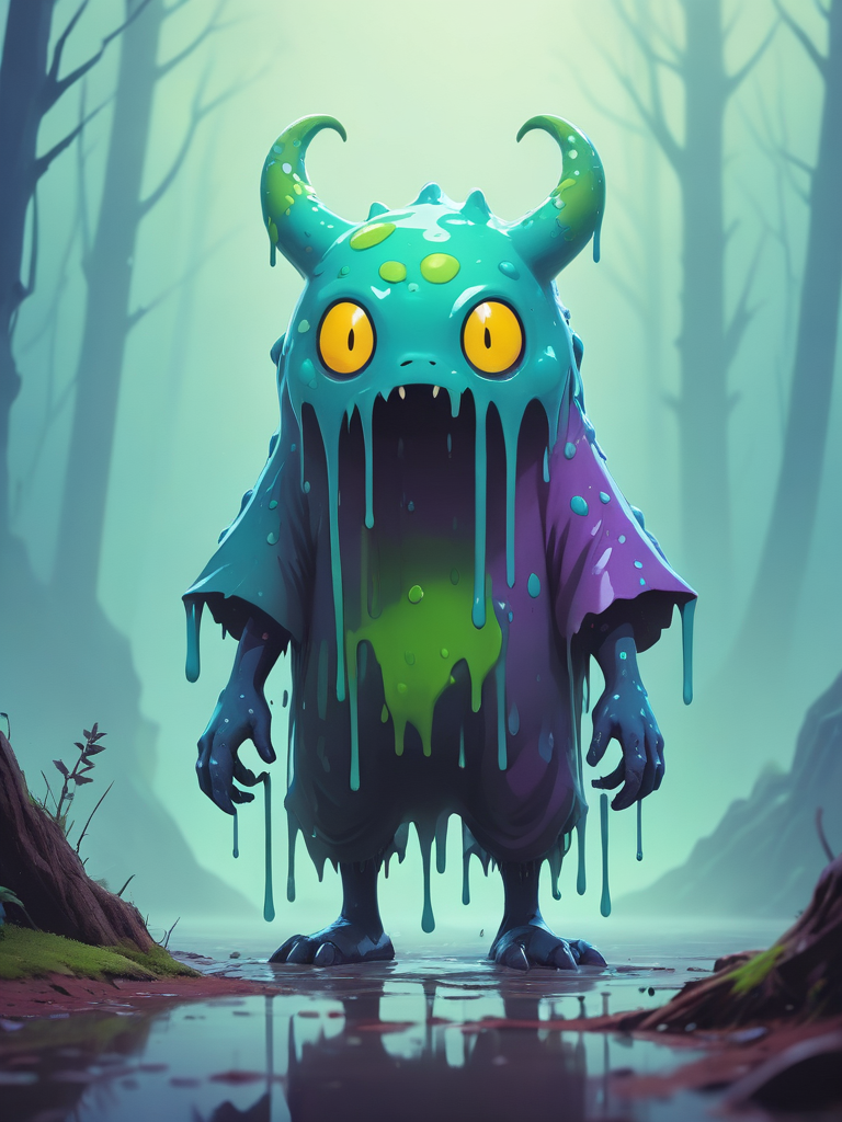 Epic Ma'Zga, a poison demon for the Among Demons browser RPG