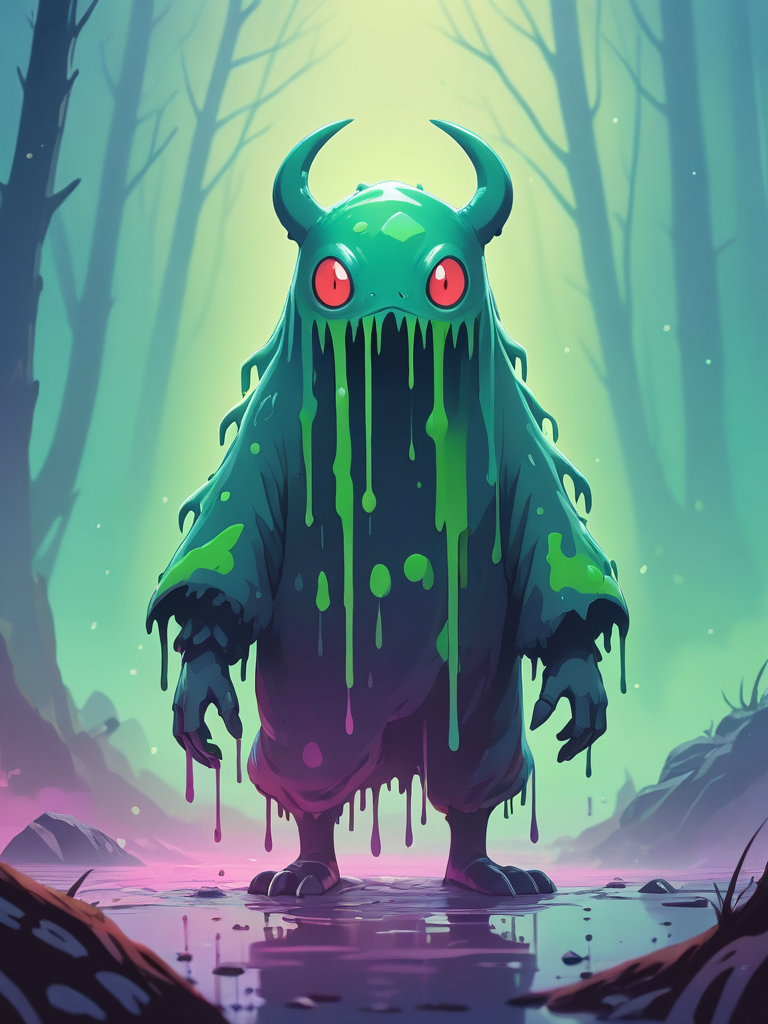 Mythic Ma'Zga, a poison demon for the Among Demons browser RPG