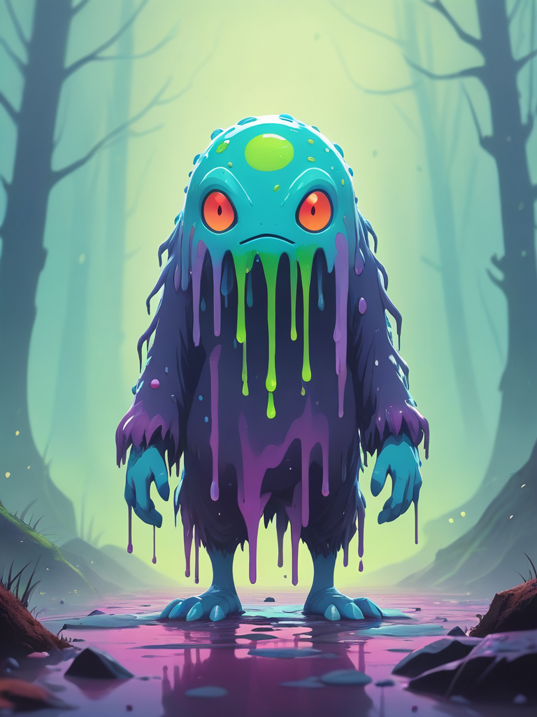 Uncommon Ma'Zga, a poison demon for the Among Demons browser RPG