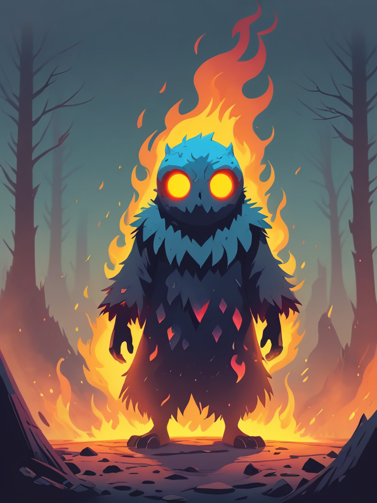 Rare Tor Tza, a aoe demon for the Among Demons browser RPG