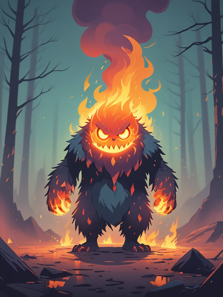 Uncommon Tor Tza, a aoe demon for the Among Demons browser RPG