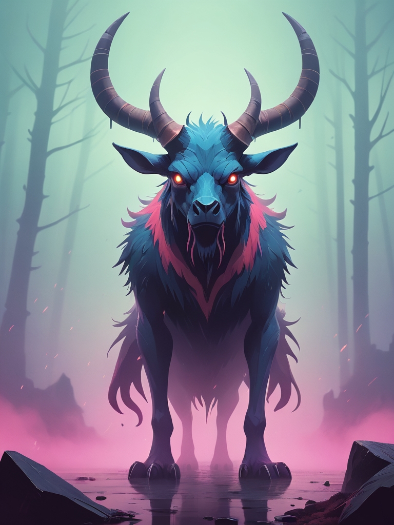 Mythic Vi'Zel, a bruiser demon for the Among Demons browser RPG
